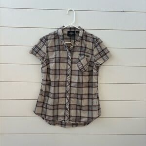 Harley-Davidson Plaid Button Down Shirt